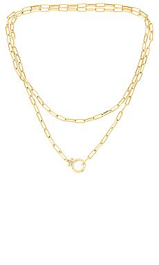 gorjana Parker Wrap Necklace in Gold from Revolve.com | Revolve Clothing (Global)