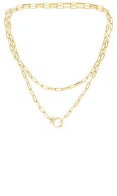 gorjana Parker Wrap Necklace in Gold from Revolve.com | Revolve Clothing (Global)