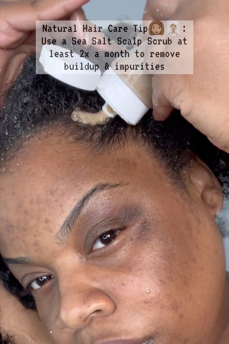 Maintaining a healthy scalp is crucial for healthy hair growth 💆🏽‍♀️ ✨ Here are three benefits of adding Sea Salt Therapy Scalp Scaler to your natural hair care routine [growusgiftedme] @growus_sea

🌊 Helps remove impurities and buildup, keeping your scalp clean.

🌊 Seaweed Complex moisturizes and restores damaged, frizzy hair.

🌊 Helps promote blood circulation and healthy hair growth.

This scrub exfoliated my scalp without any irritation and got rid of product buildup. My hair also felt super hydrated with lots of slip after rinsing.

You can purchase the Sea Salt Therapy Scalp Scaler from [growusofficial.com](http://growusofficial.com/). Use code CAREURHAIR10 to save 10% off ✨

@growus.official #growusroutine #naturalhaircare #naturalhairgrowth #naturalhairtips #heathyhairtips #hairgrowth #scalpcare #beautyreviews #hairproducts #hairgoals #hairtips #naturalhairblogger 

#LTKstyletip #LTKbeauty #LTKunder100