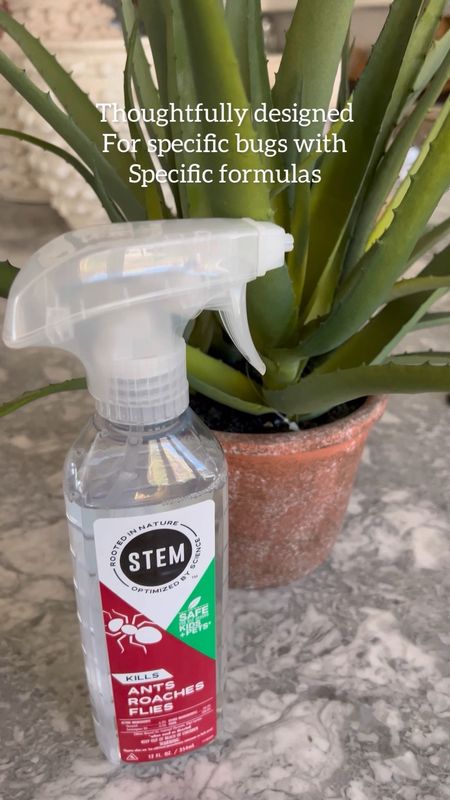 #ad It’s that time of year again, when the bugs come out! I don’t know about you, but I get so many ants and flies! Thankfully @stemforbugs is available @target STEM has plant-based active ingredients and is harsh on bugs, but safe around people and pets, when used as directed! Now we’ll be bug free this season! #target #targetpartner #targetstyle #STEMforbugs

#LTKfamily #LTKSeasonal