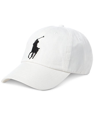 Polo Ralph Lauren Men's Big Pony Chino Sports Hat - Macy's | Macy's