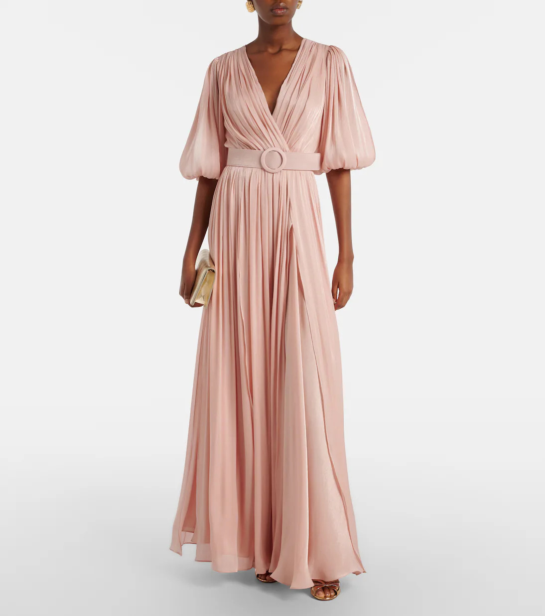 Brennie iridescent georgette gown | Mytheresa (US/CA)