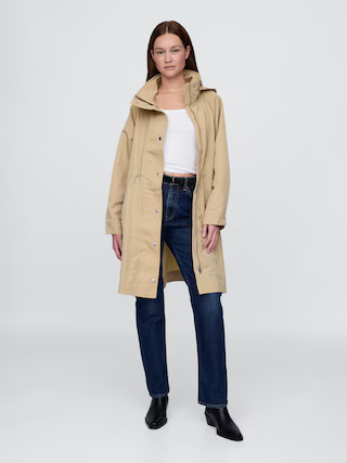 Oversized Nylon Parka | Gap (US)