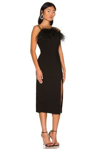 LIKELY Midi Desi Dress in Black from Revolve.com | Revolve Clothing (Global)