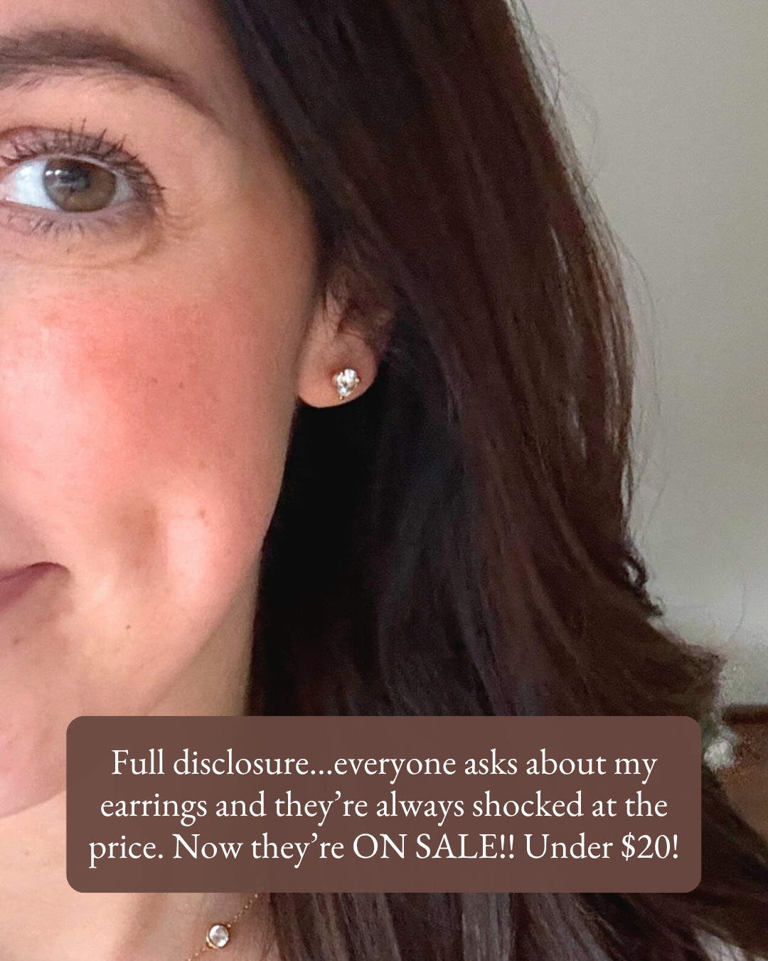 Full disclosure, everyone asks about my earrings and they are always shocked at the price. Now they are ON SALE for Amazon Big Deal Days, under $20! The sparkle looks like the real thing and they go with everything. 

 #amazonbigdealdays #bigdealdays #primebigdealdays #amazondeals #studearrings #diamondstuds #everydayearrings #goldearrings #jewelry #amazonjewelry #accessories #giftsforher #stockingstuffers #amazonfashion #salealert #founditonamazon #LTKSaleAlert