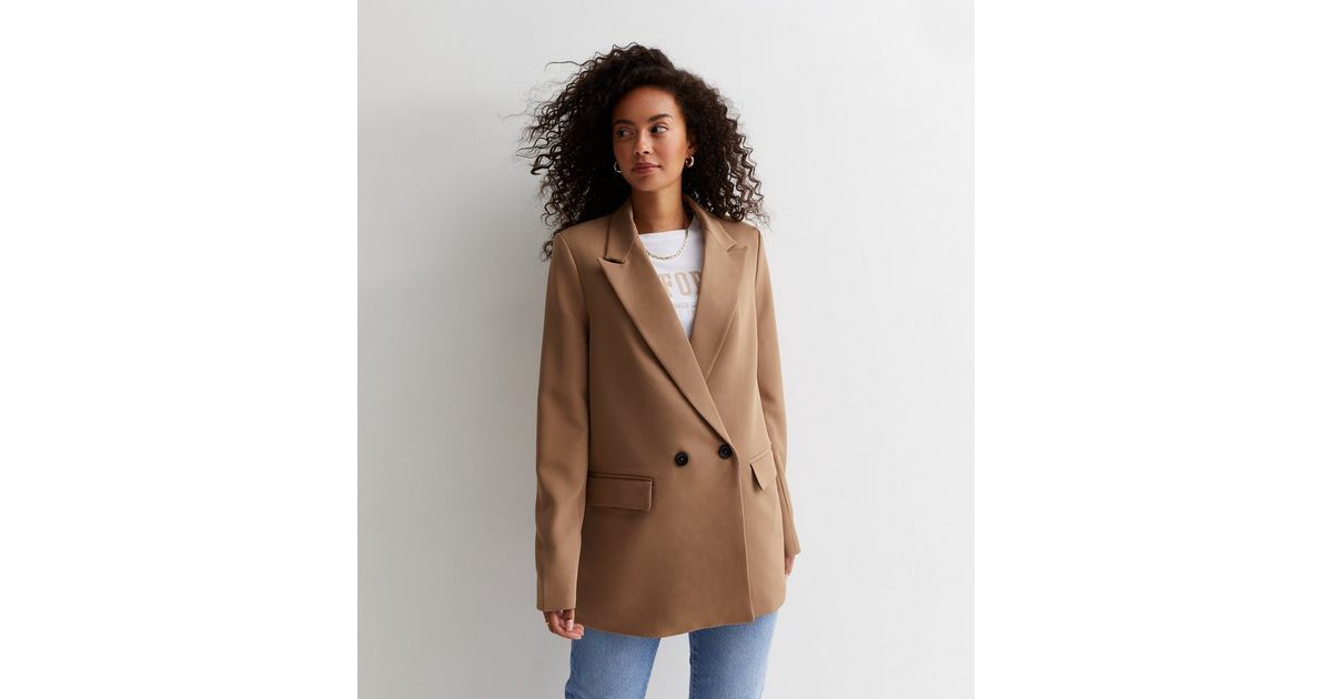 Tall Camel Oversized Blazer | New Look | New Look (UK)