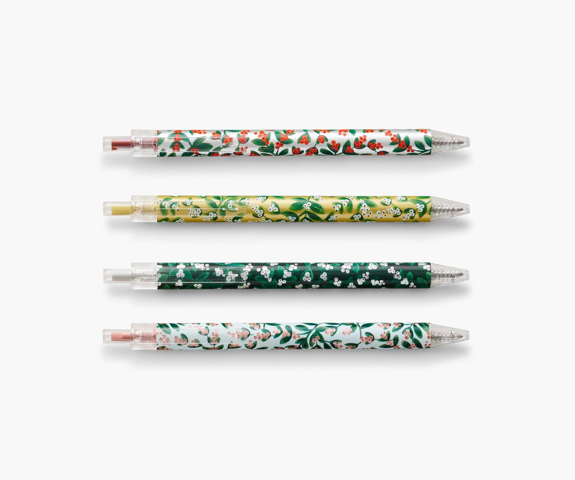 Gel Pen Set - Mistletoe Metallic | Rifle Paper Co.