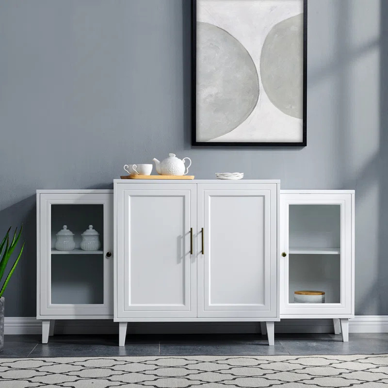 Elllise 62" Wide 4-Door Sideboard | Wayfair North America