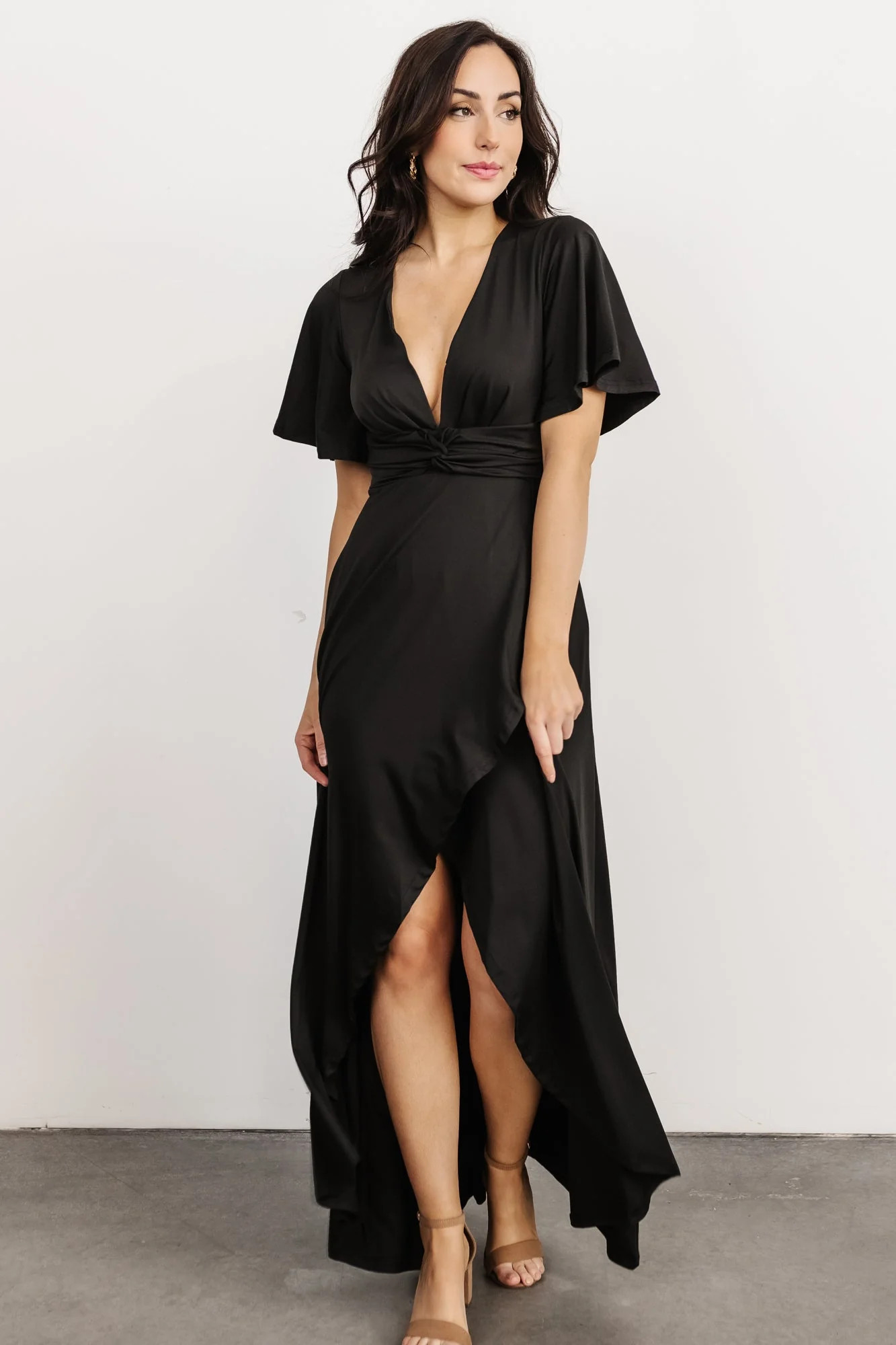 Sybil Maxi Dress | Black | Baltic Born