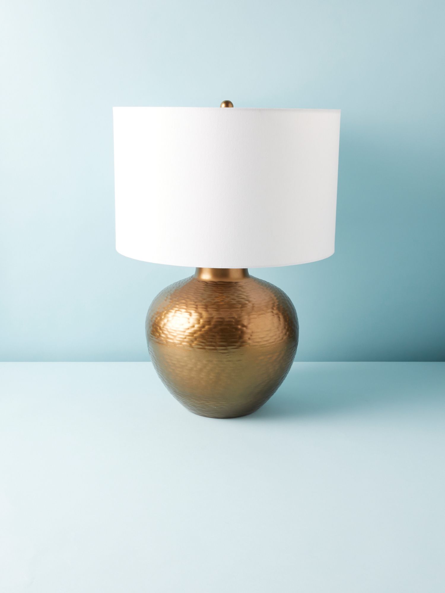 24in Hammered Metal Pot Table Lamp | Fall Trends | HomeGoods | HomeGoods