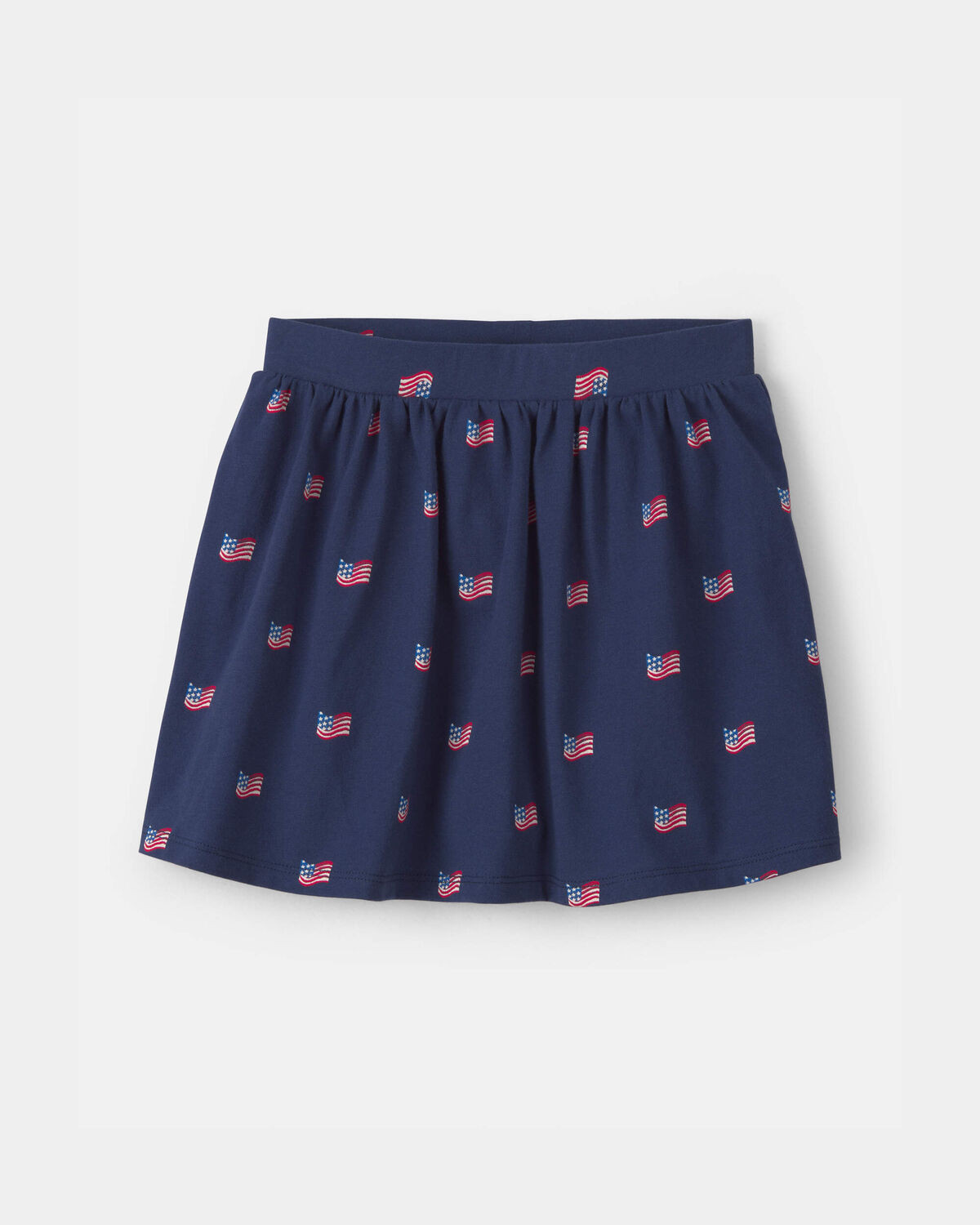 Girls American Flag Skort - Navy Blue | Carter's Inc