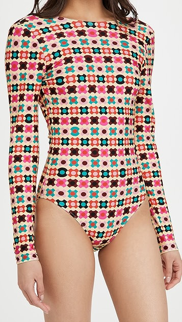 Rash Guard Surf Swimsuit | Shopbop