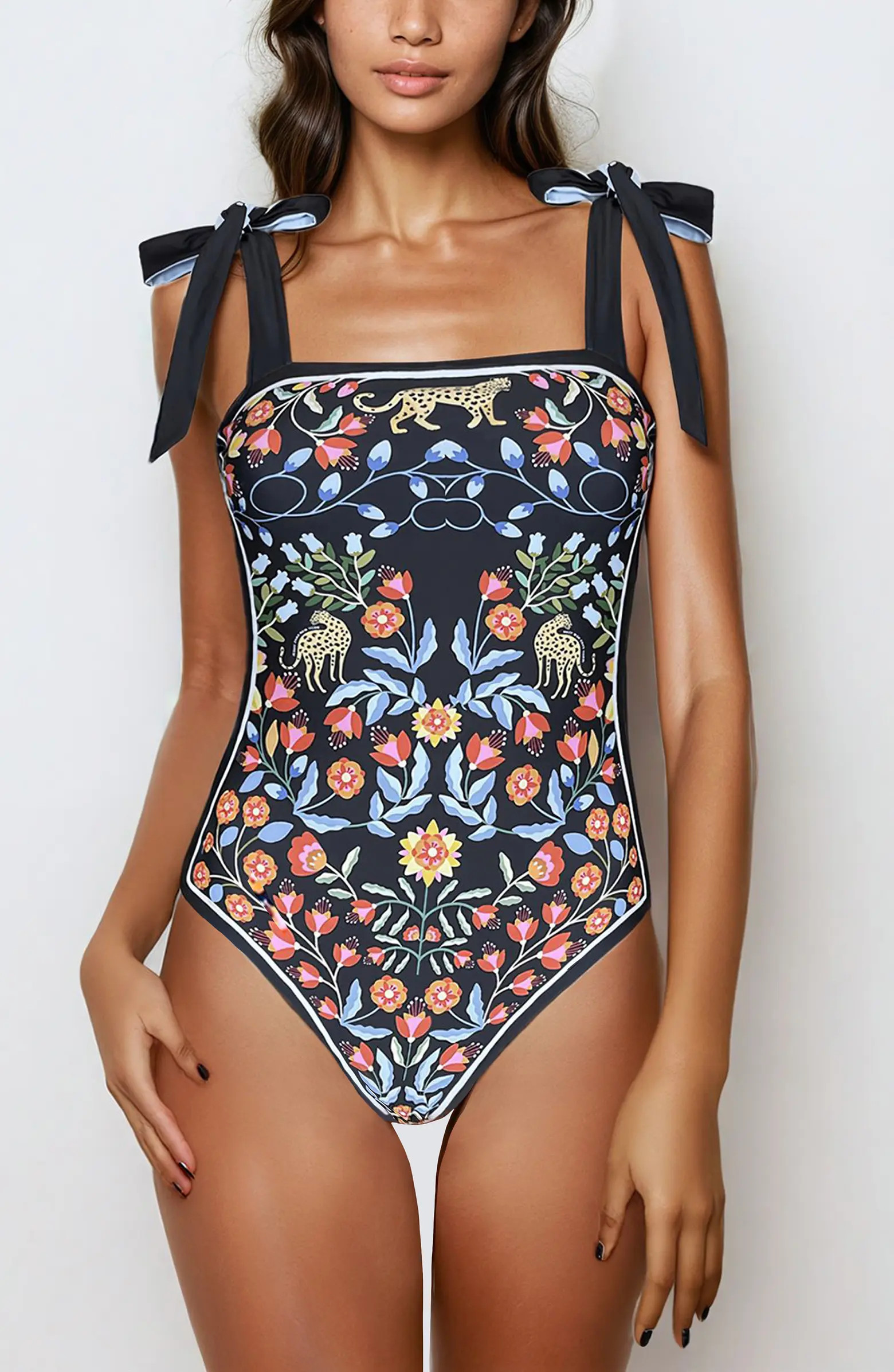 Night Imagination Reversible One Piece Swimsuit | Nordstrom