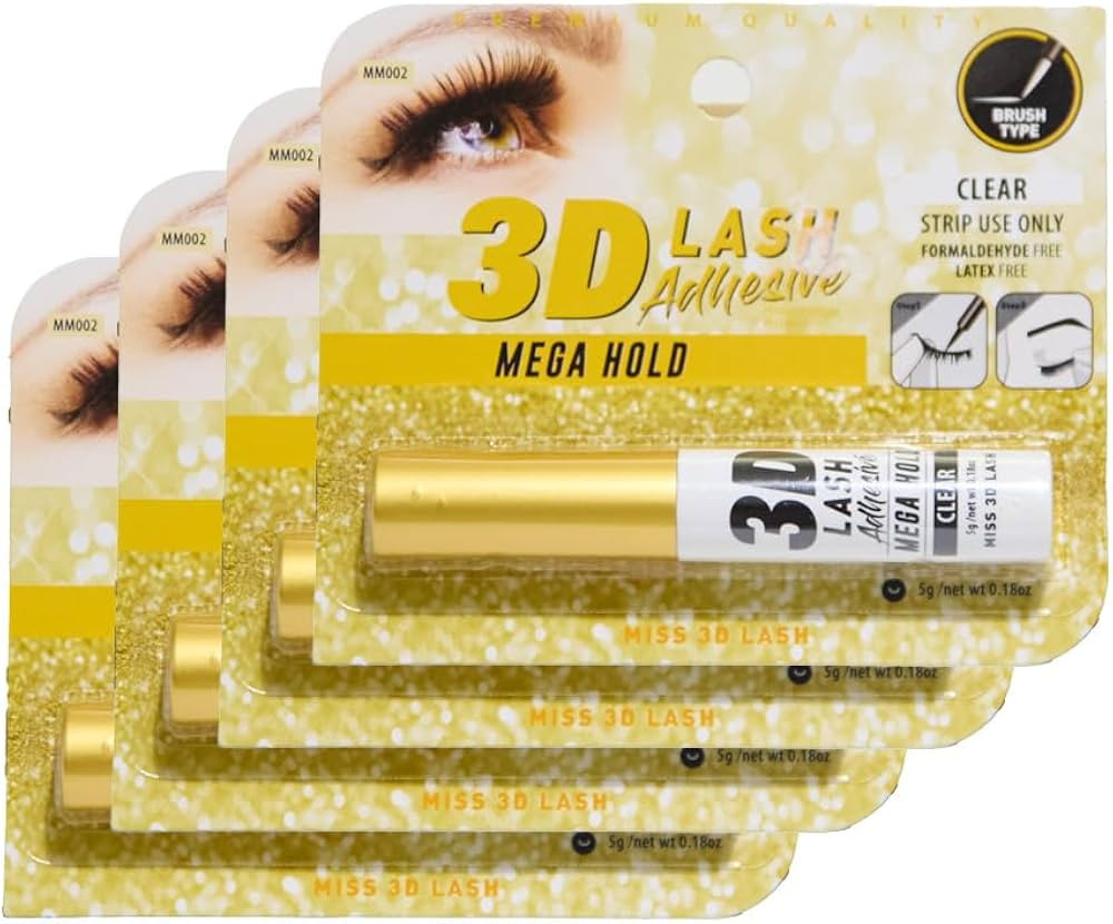 [4paris] Miss 3D Lash Adhesive, Mega Hold (Clear) | Amazon (US)