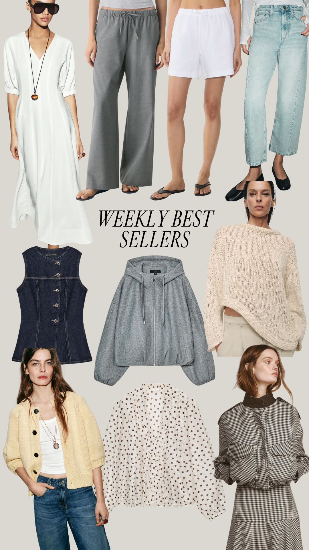 Your top favorite items recently! Sharing best sellers and the most loved pieces from this past week! ✨

Denim vest
Jeans
Cardigans
Spring outfits
Blouse
Spring jackets
Jumper
Polka dots
Zara
Aritzia

#LTKdayinmylife #LTKootd #LTKgrwm