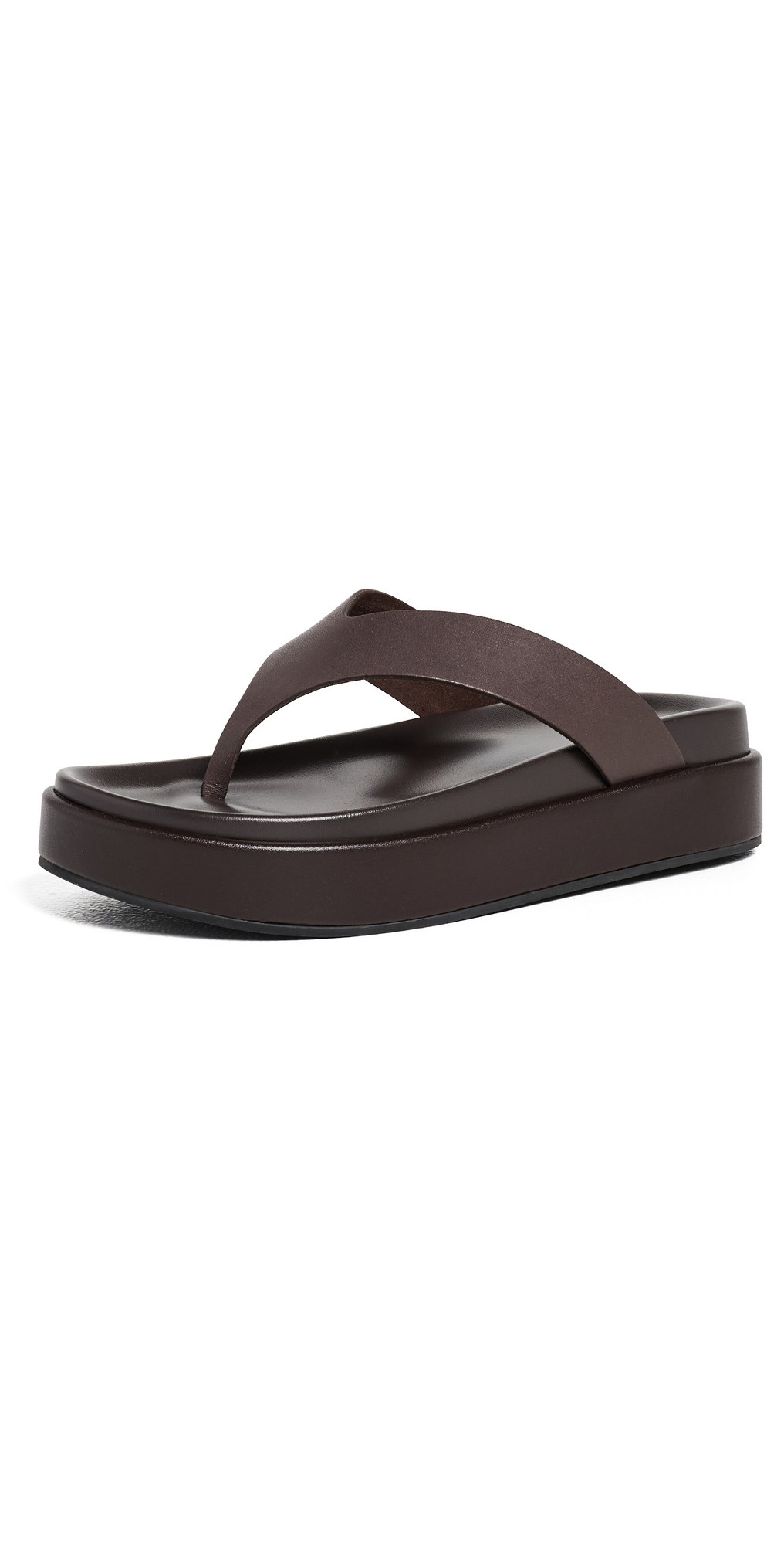 Tony Bianco Jetta Thong Sandals Choc Tuscon 36 | Shopbop