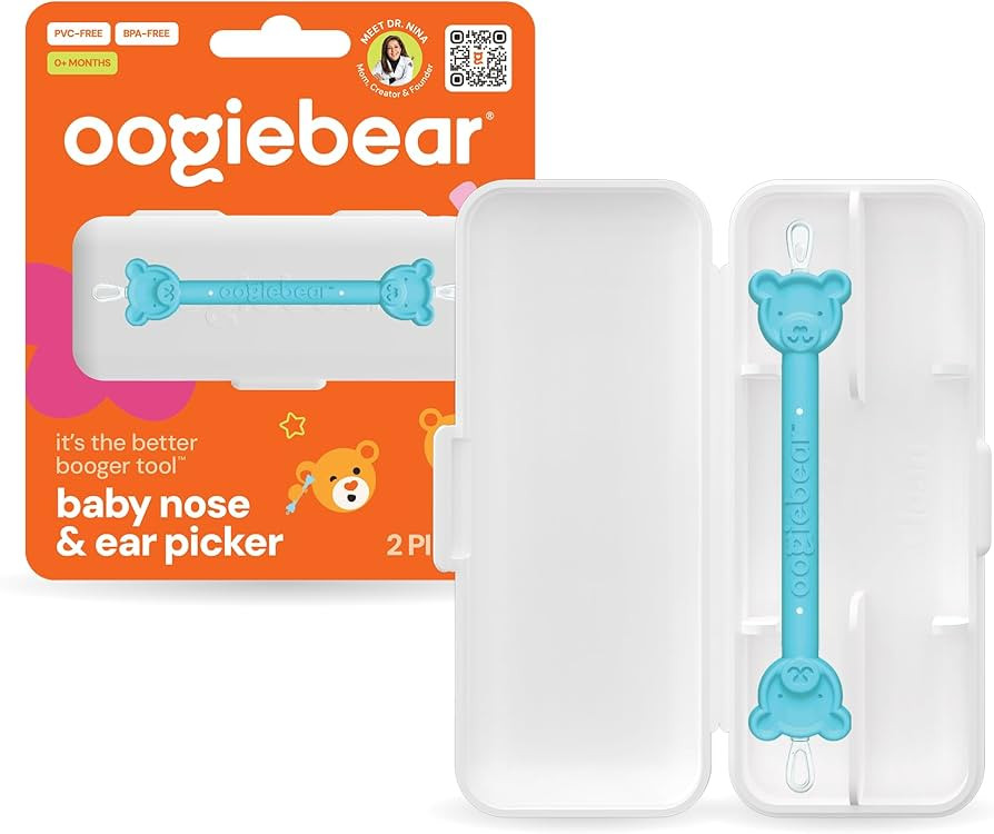 oogiebear: Baby Nose Cleaner & Ear Wax Removal Tool - Safe Booger & Earwax Removal for Newborns, ... | Amazon (US)