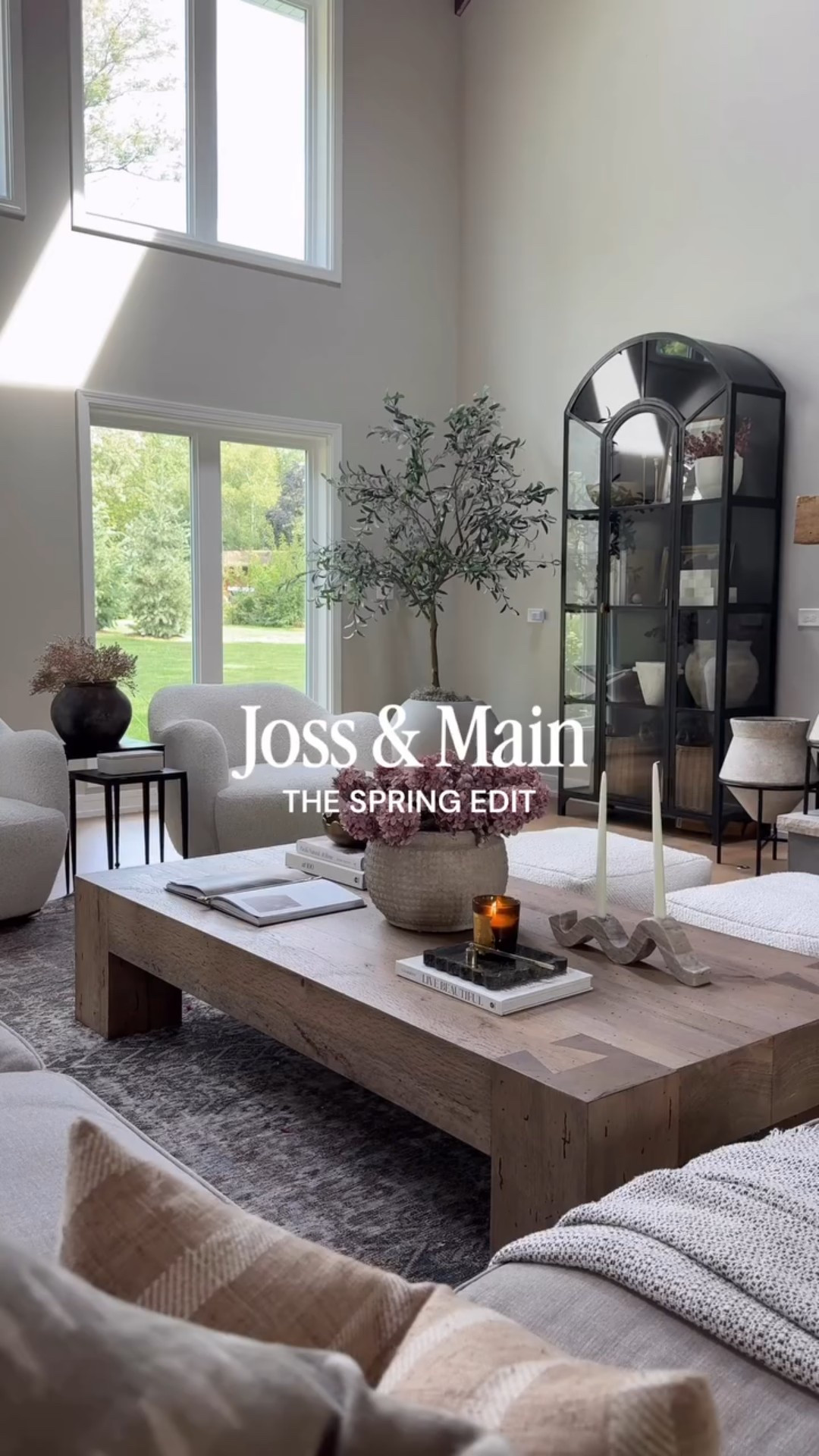 @jossandmain just dropped their Spring Edit and it’s everything I want my home to feel like right now - warm, sculptural, and effortlessly layered 😍 (Comment “SPRING” for the links!) These are the kind of timeless pieces that instantly elevate a space without feeling overdone. I love that they curate what’s actually trending (so no guesswork), and the quality feels as high-end as it looks. 

Plus, they offer free 2-day delivery on thousands of styles makes a refresh feel easy when inspiration hits. If you’re ready for a seasonal reset without a full renovation, this is such a good place to start 🫶🏼
#JossandMain #JossandMainPartner #jossandmainedit