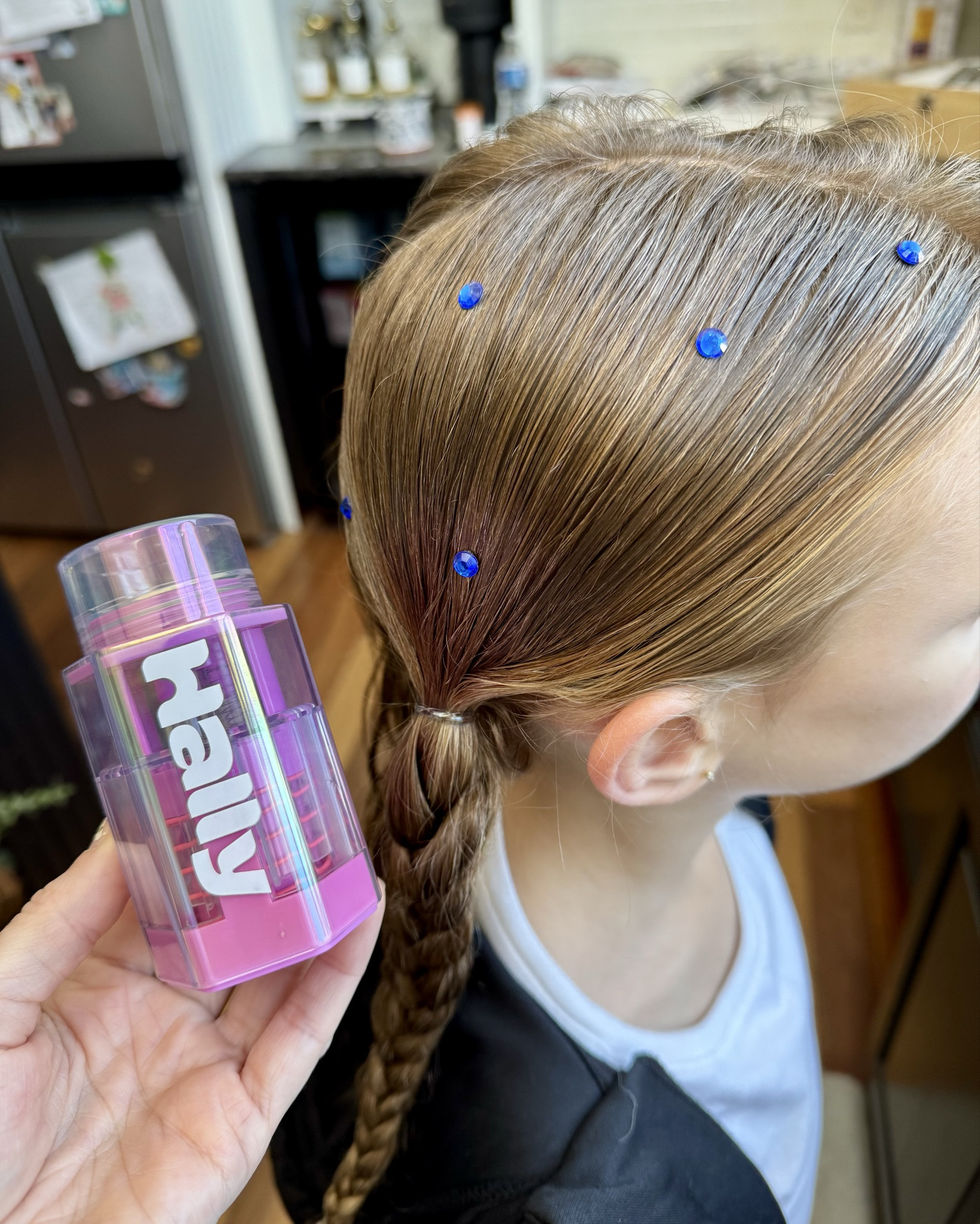 🎄✨ Santa’s Little Gem! ✨🎄

My daughter was so excited to find this gem pen in her stocking this year! These little gems have self-adhesive backs that stick to her hair (or anything else!) and peel off easily without any damage. She’s been obsessed ever since, and I’m seeing a lot of sparkly hairstyles in our future! 💖💎

Perfect for adding a little extra magic to any look—whether it’s for a fun day at home or a special occasion.

💡 Pro Tip: These would make an adorable addition to a Valentine’s Day gift or Easter basket stuffer! Perfect for any little one who loves a little sparkle!

#GemPen #SparkleInHerHair #CreativeFun #HairAccessories #ValentinesDay #EasterBasketStuffer #StockingStuffer #SparkleMagic

#LTKKids #LTKGiftGuide #LTKParties