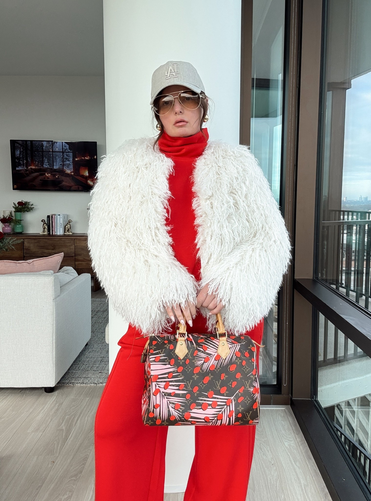 Spanx
Faux fur jacket
Winter outfit 

#LTKSeasonal