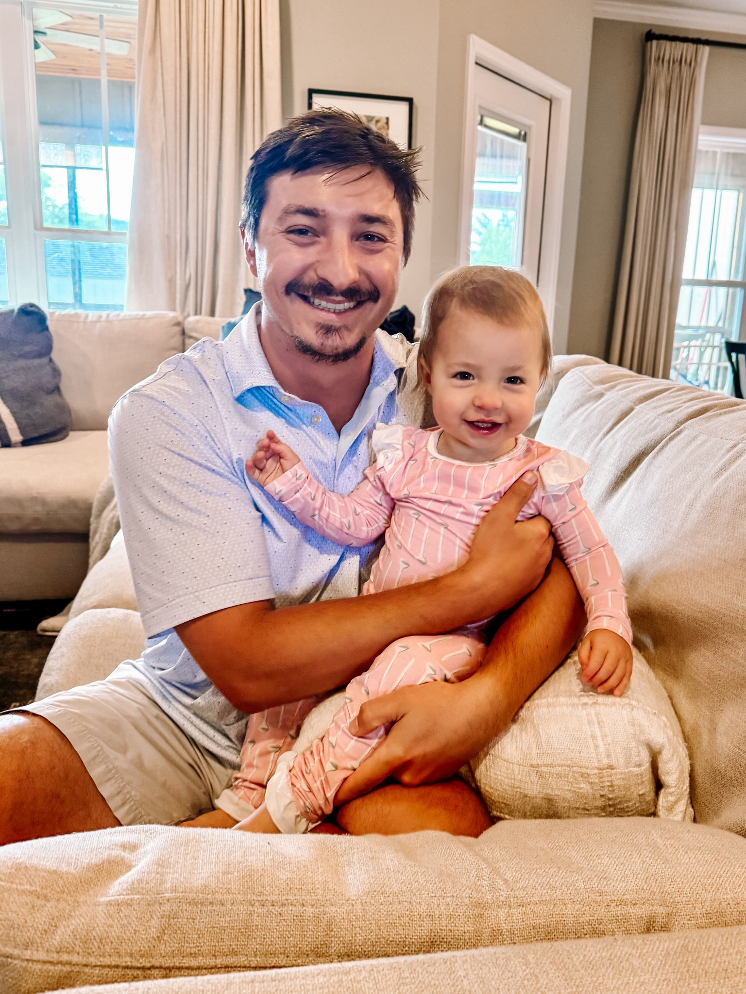Golf tee pajamas for daddy of course! Get 15% off when you use code: CBERRY15 #hamnerhill #babygirlpjs #girl #toddler 

#LTKKids #LTKFamily #LTKBaby