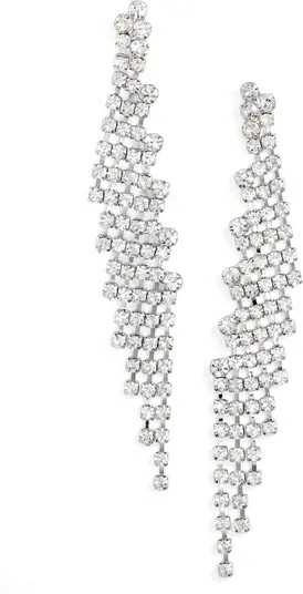 CRISTABELLE Crystal Swag Drop Earrings | Nordstrom | Nordstrom