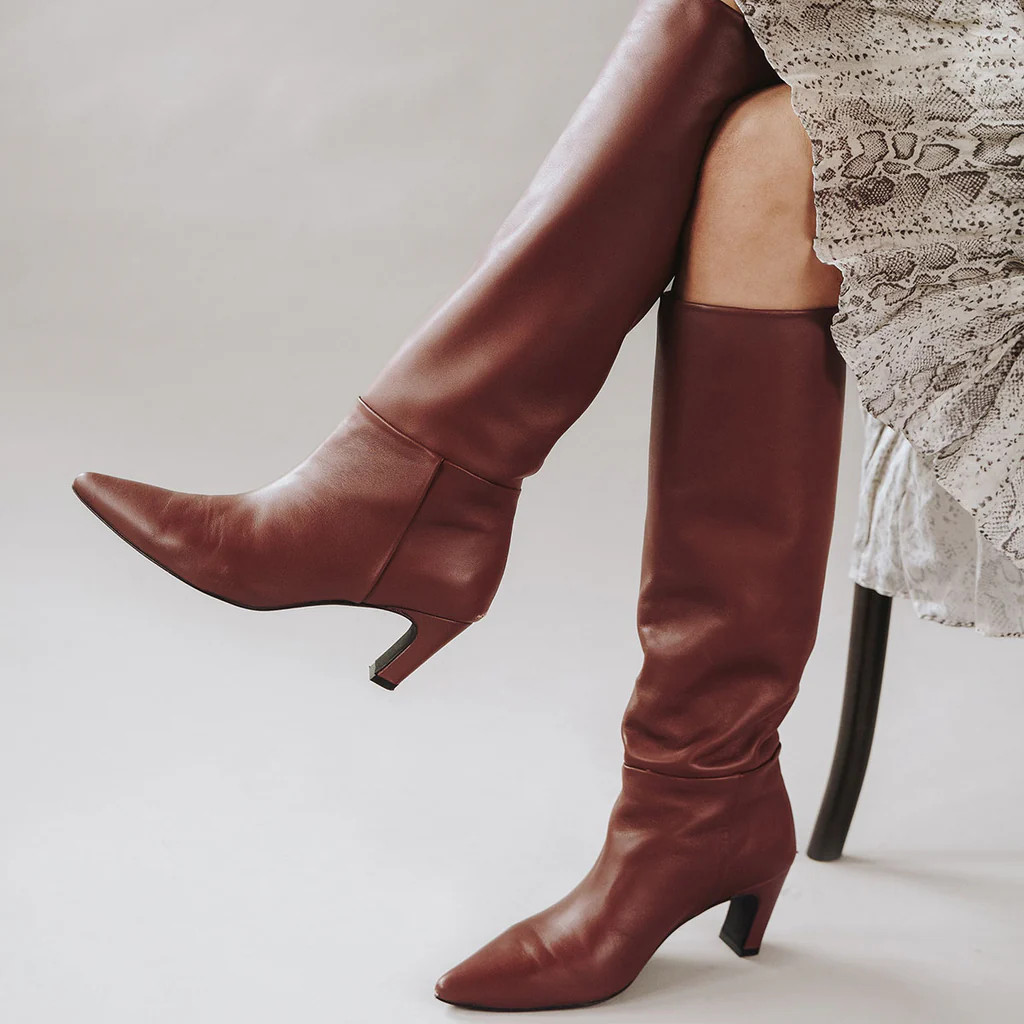 The Toujours Tall Boot Chocolate | Poppy Barley