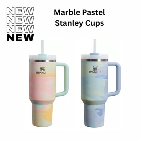 NEW Stanley Cups available in a gorgeous marble pastel color! 

Trending items, girl gift guide, new cups, pink pastels

#LTKfindsunder50 #LTKhome #LTKGiftGuide