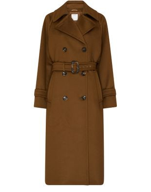 Leandro long belted coat | 24S US