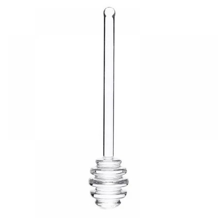 Honey Stirring Sticks 5.91 Inch Glass Honey Dipper Stick Honey Wand for Honey Pot Jar Containers Hon | Walmart (US)