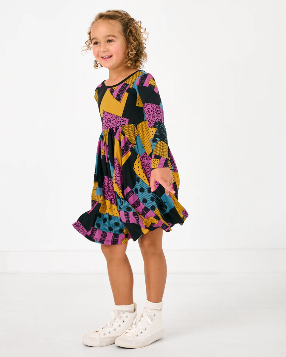 Disney Sally's Patchwork Twirl Dress | Little Sleepies