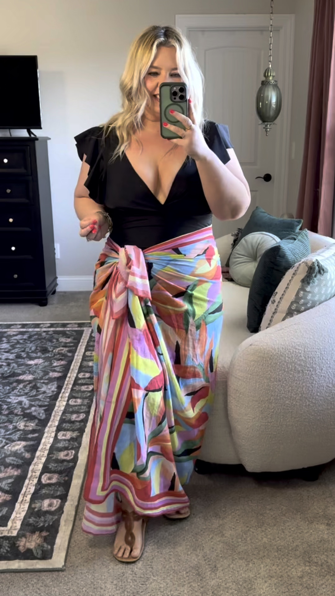 Size inclusive, affordable, HONEST Amazon bathing suit & cover up haul part 4! For reference, I’m size 16, wearing an XL.

MY TOP SUIT OF THE YEAR! Comes in so many colors, I got several! Full backside coverage, amazing support up top, fun flutter sleeve, incredible tummy control!
My fav fast drying, sarong cover up!
And my fav pool/beach bag, comes in tons of colors & patterns, lots of pockets & is waterproof!

#LTKSwim #LTKPlusSize #LTKWatchNow