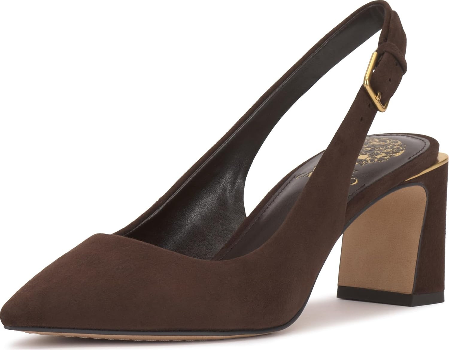 Vince Camuto Women’s Hamden Buckle Slingback Pump | Amazon (US)