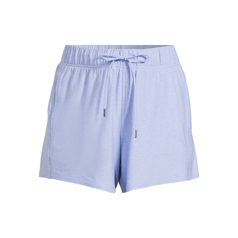 Athletic Works Women's and Women’s Plus Size ButterCore Soft Performance Gym Shorts, 5.5” Ins... | Walmart (US)