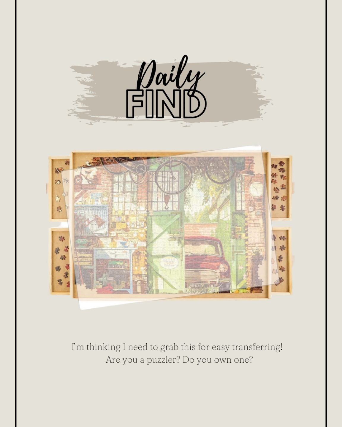 Adding this to my cart now! Perfect for transferring puzzles. 

#LTKSeasonal #LTKGiftGuide #LTKfamily