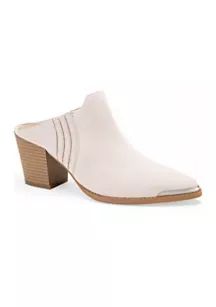 Fey Heeled Mules | Belk