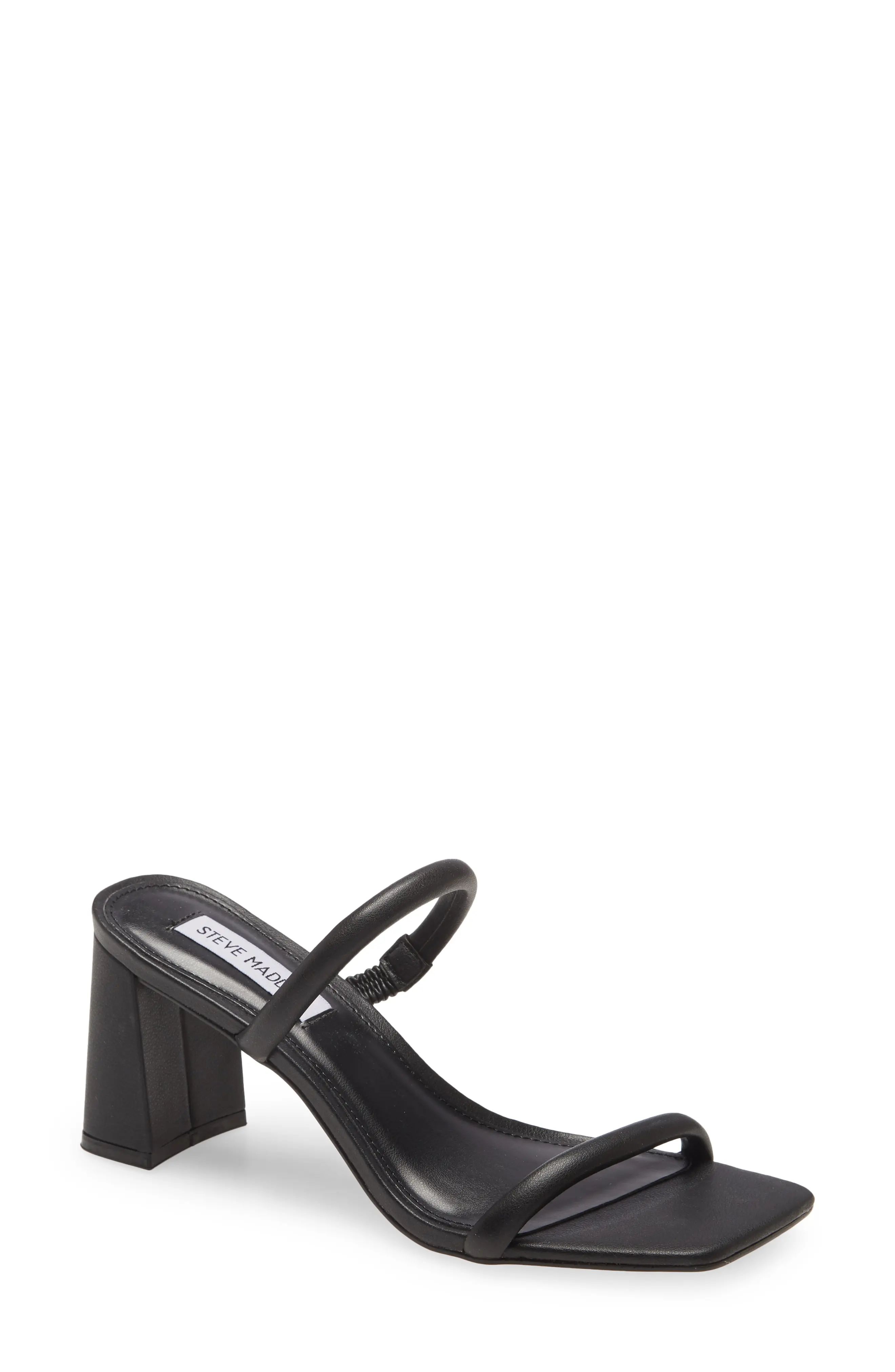 Steve Madden Lilah Sandal in Black at Nordstrom, Size 5 | Nordstrom