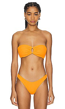 LSPACE Jasper Bandeau Top in Mango from Revolve.com | Revolve Clothing (Global)