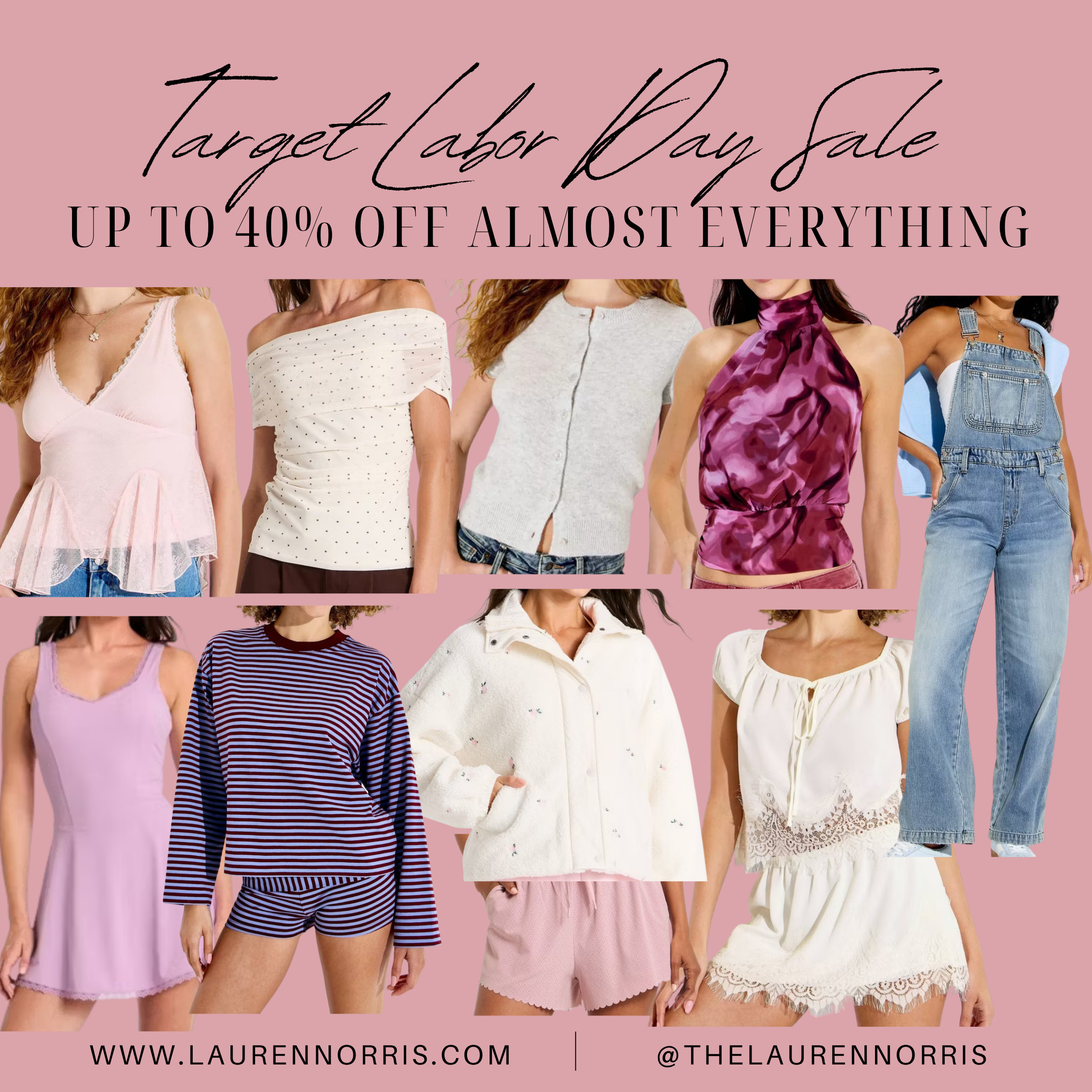 Posting some of my current fave sales happening right now for Labor Day! Target is having up to 40% off lots of items including clothing, shoes, and more! 

 

 #LTKSaleAlert