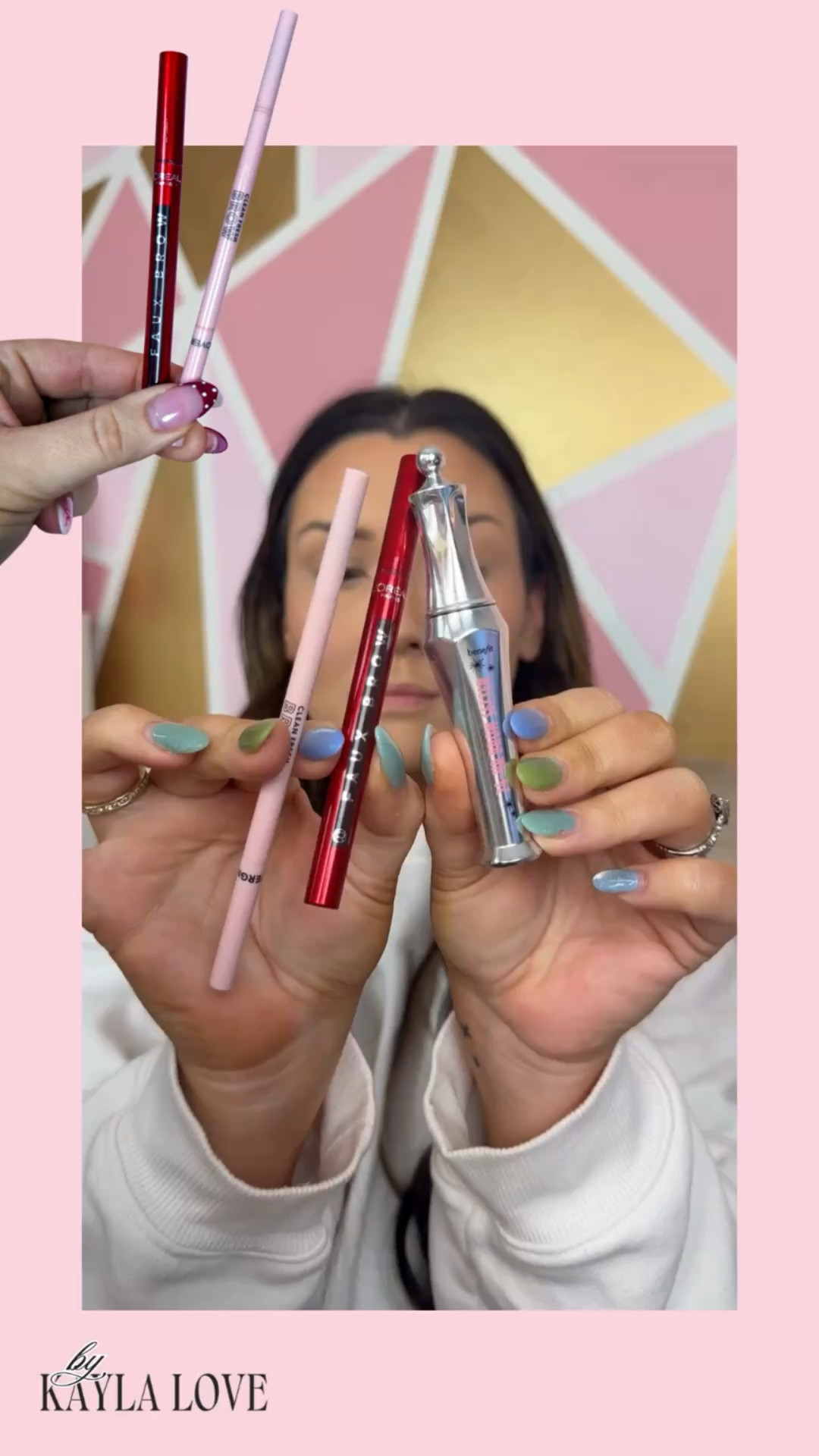 I've talked about these products SO MUCH because they really are my tried and true when it comes to brows! You'll always catch me with the loreal brown pen & covergirl nano pencil 🤎
