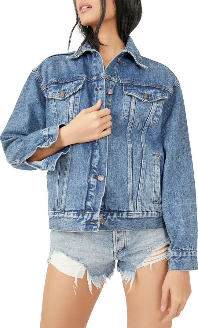 We the Free Jolene Denim Trucker Jacket | Nordstrom Rack