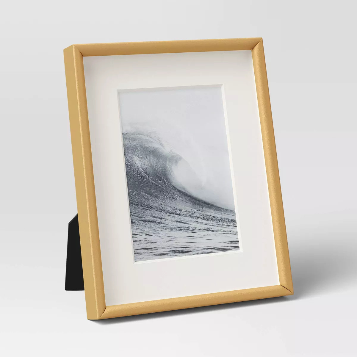 5"x7" Deep Profile Metal Table Frame Brass - Threshold™: Steel, Easel Back, Modern Style | Target