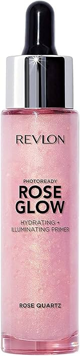Revlon Face Primer, PhotoReady Rose Glow Face Makeup for All Skin Types, Hydrates, Illuminates & ... | Amazon (US)