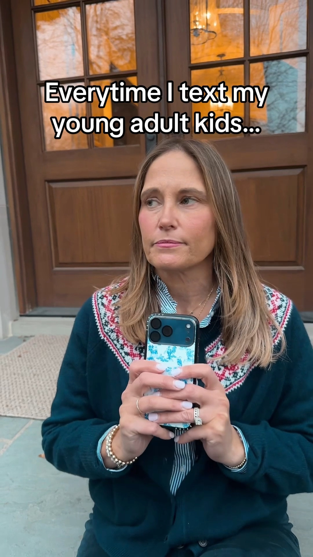 Anyone else? I can't be the only one who sends texts to my kids for it to be "unread" for months.

#family #momlife #relatable #texting

#LTKdayinmylife #LTKmomlife #LTKootd