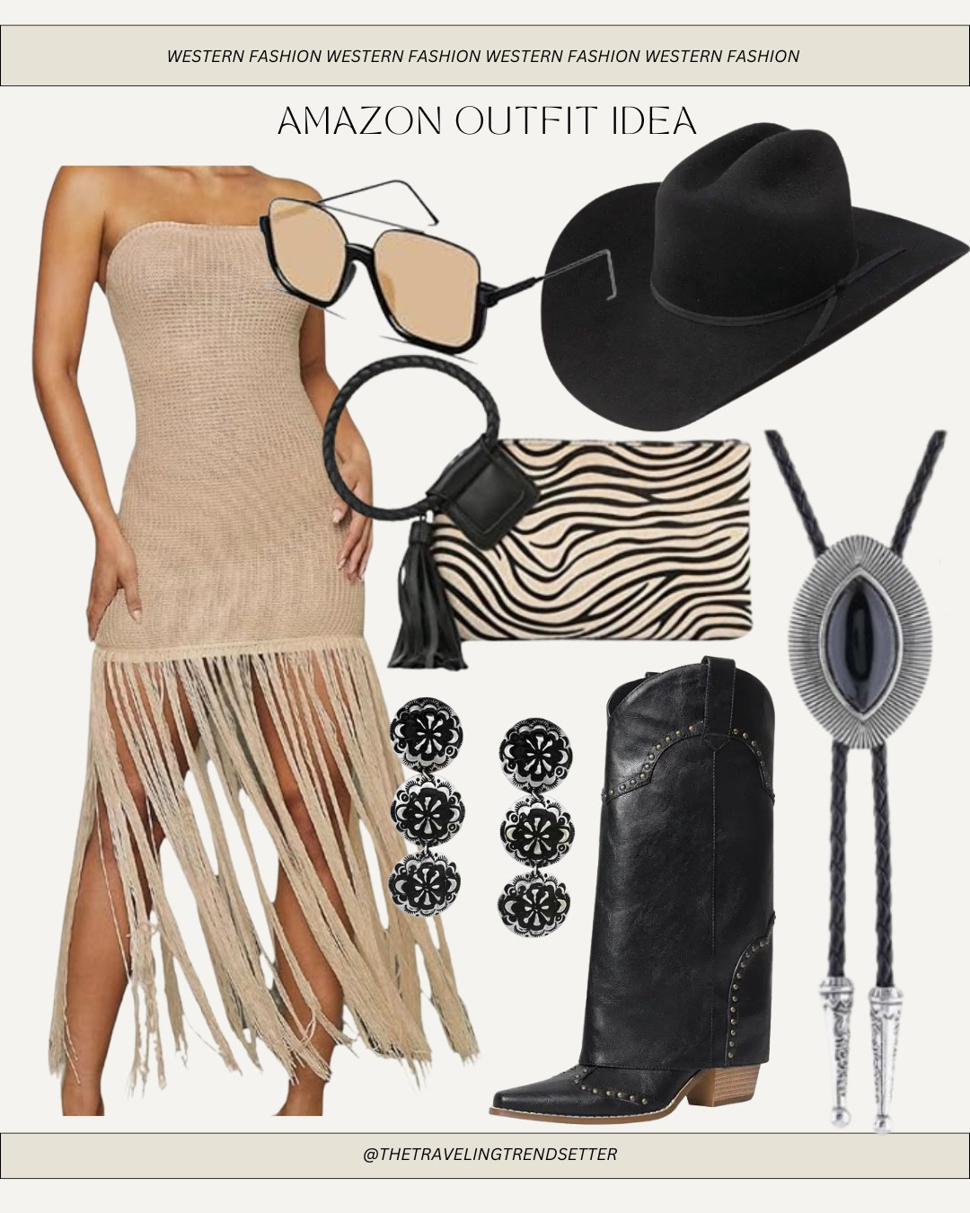 Country concert, outfit idea, cowboy hat, cowgirl, hat, cowboy boots, silver western, authentic jewelry fringe dress, Ella Langley concert outfit idea Rodeo outfit idea Nashville festival outfit summer spring travel vacation ￼

#LTKTravel #LTKFestival #LTKgrwm