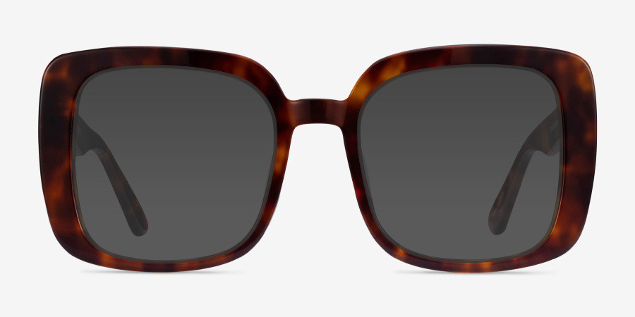 Heather Square Tortoise Glasses for Women | Eyebuydirect | EyeBuyDirect.com