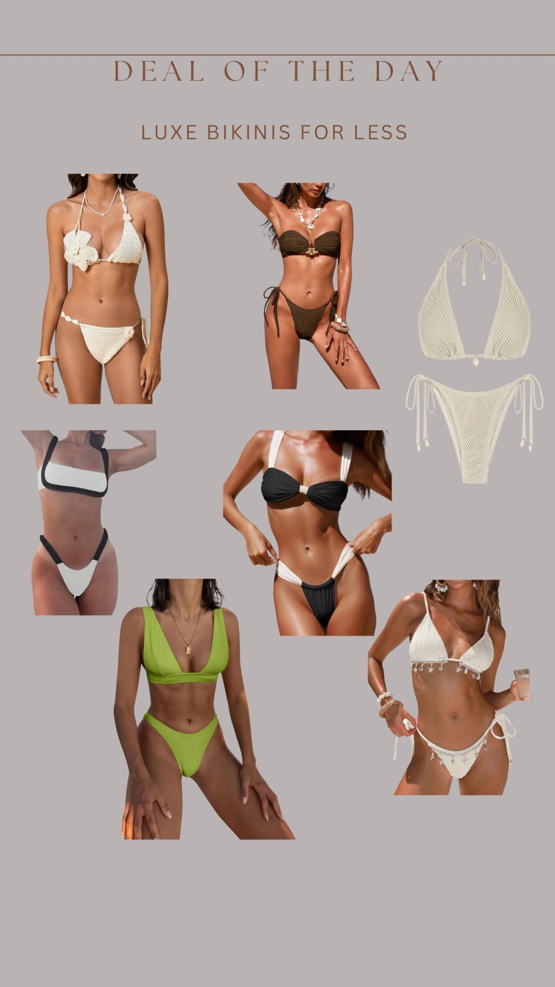 My favorite luxe bikini sets on Amazon right now 😍☀️🙌🏻

#LTKSeasonal #LTKSwim #LTKSummerEdit