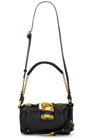Chloe Crossbody Paddington Bag in Black | FWRD 