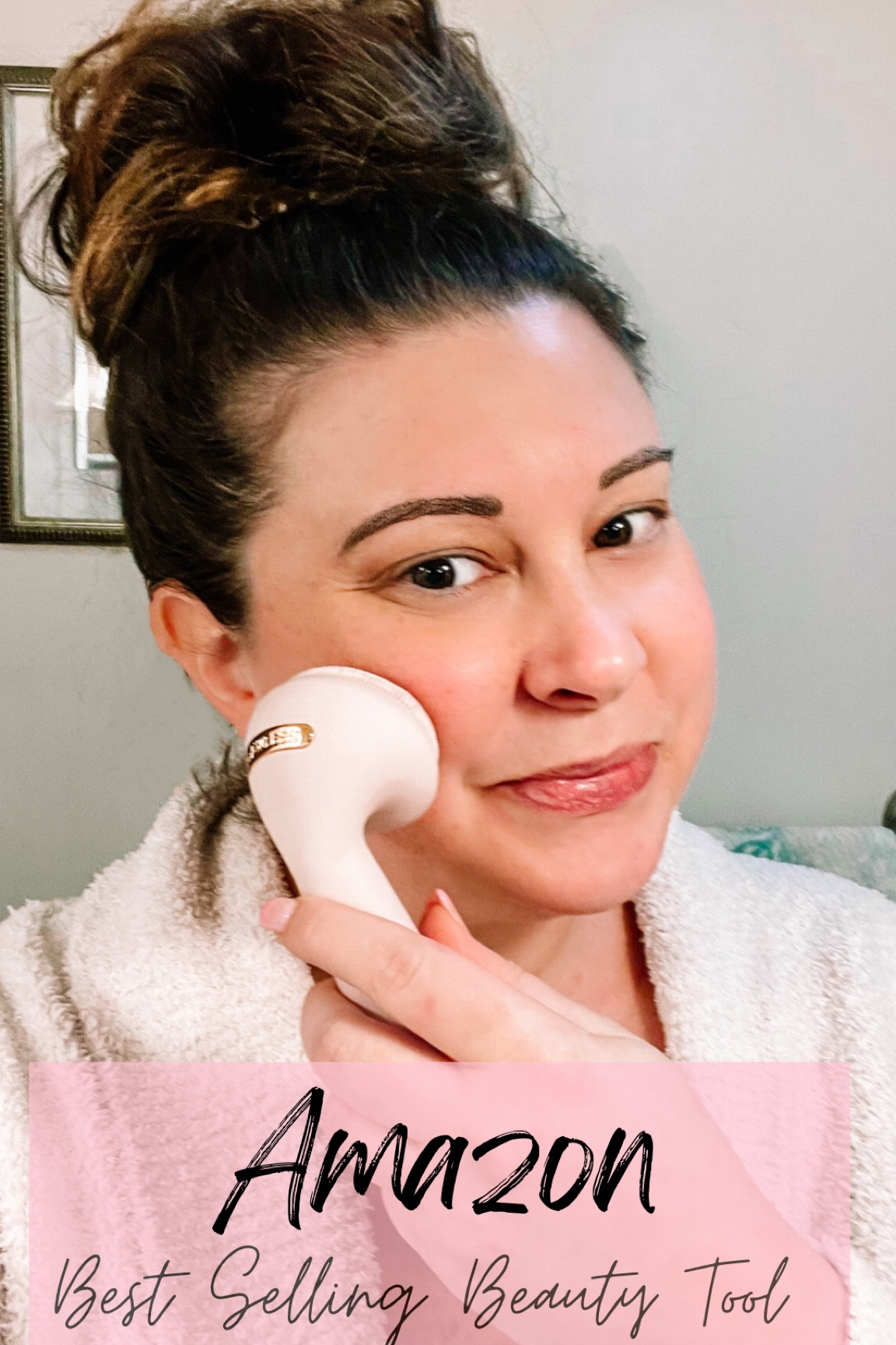 Amazon Best Seller Beauty Tool✨ This little guy is a must have 🤗 Deep cleans, massages, stimulates circulation and leaves your face feeling sooo fresh! 🧖🏼‍♀️ Add your favorite cleanser on top and start to feel the cleansing 💫 60% off today! Link in bio xoxo Like and f o l l o w for more tips💗 amazon beauty, beauty tool, deep cleansing, amazon finds, Amazon must haves, beauty products, facial, face cleansing, daily skincare, trufflesandruffles_xoxo 

#LTKFind #LTKGiftGuide #LTKbeauty