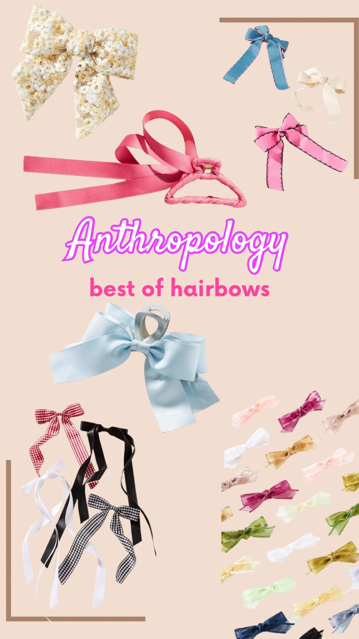 Summer hair inspo with these hair bows and clips from Anthropology 🎀

#LTKFindsUnder100 #LTKU #LTKSeasonal